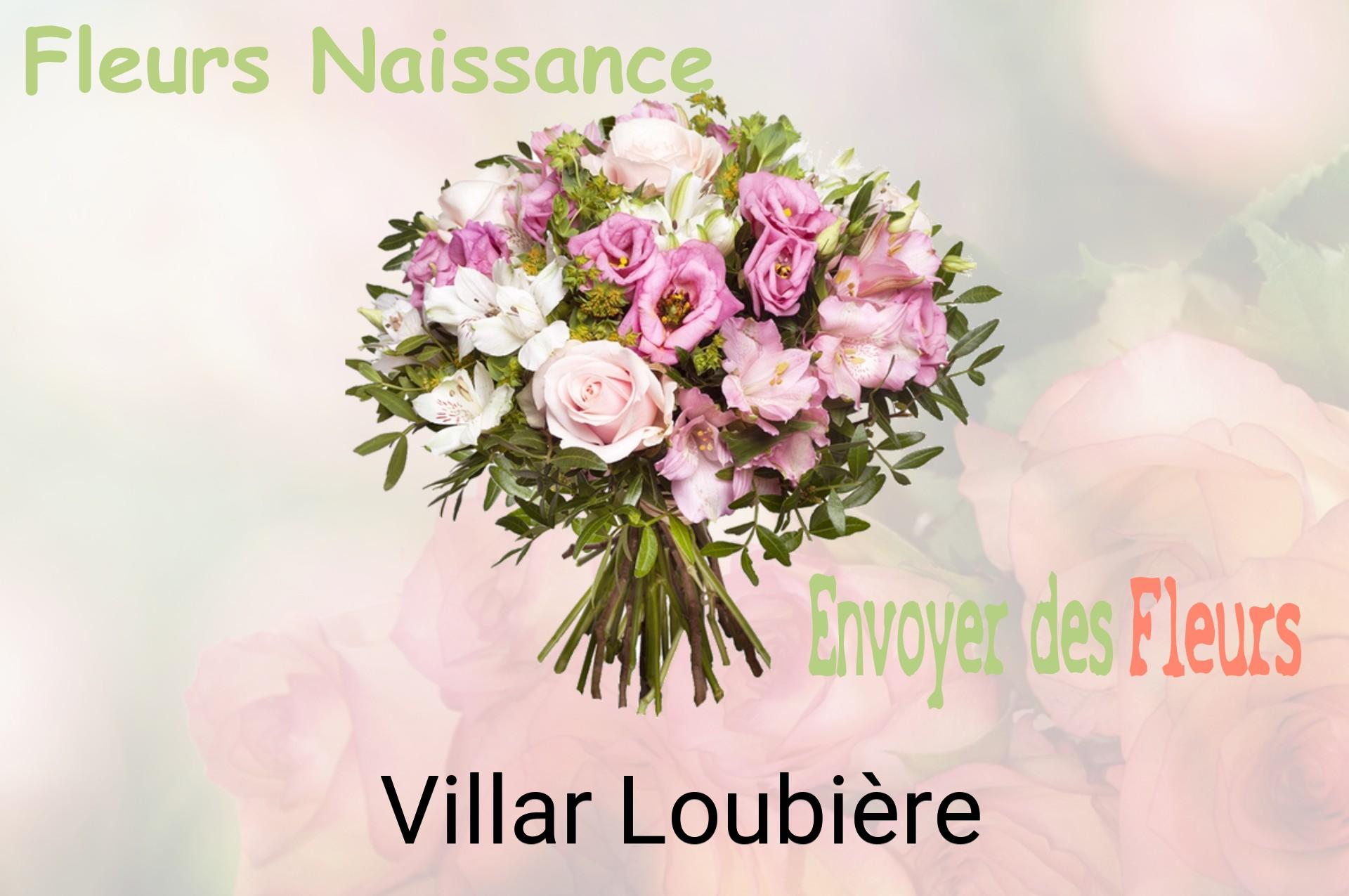 Bouquet de fleurs de naissance livré à Villar-Loubière